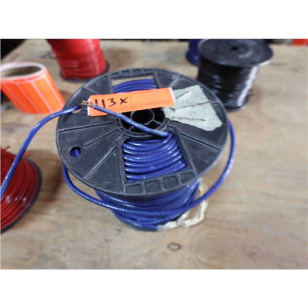 Spool THHN 10 Str Cu Bk Machine Tool Wire