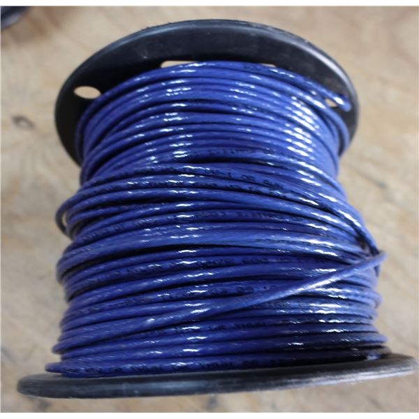 Spool Insulated Blue Wire