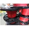 Image 7 : Qty 12 Spools Red VW-1 THHN Wire
