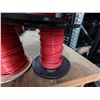 Image 13 : Qty 6 Spools Red MTW or THHN Machine Tool Wire