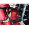 Image 5 : Qty 6 Spools Red MTW or THHN Machine Tool Wire