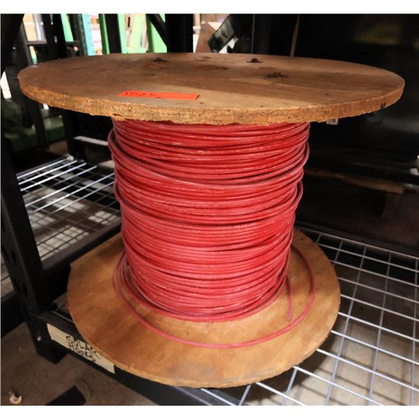 Spool Red Insulated Wire