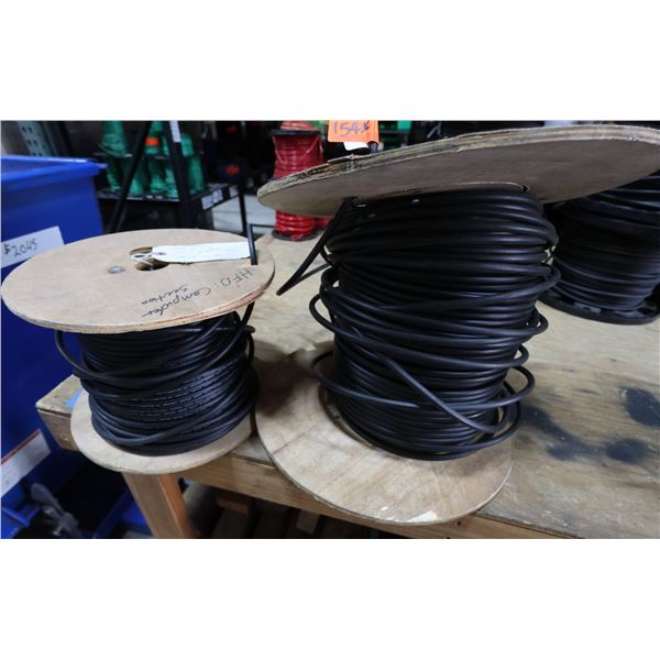 Qty 2 Spools Black Tappan TM E11871-TZ Wire