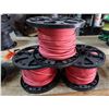Image 1 : Qty 3 Spools Red Wet or Dry Direct Burial Wire