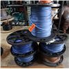 Image 1 : Qty 3 Spools Southwire Blue Simpull 551583 TWM75 Wire