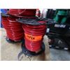 Image 6 : Qty 4 Spools Red Insulated Wire