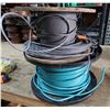 Image 1 : Qty 2 Spools Gray & Blue AWM Insulated Wire
