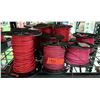 Image 1 : Qty 8 Spools Red THWN Insulated Wire
