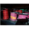 Image 9 : Qty 8 Spools Red THWN Insulated Wire