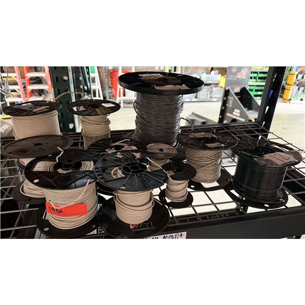 Qty Approx. 11 Spools Misc Wire