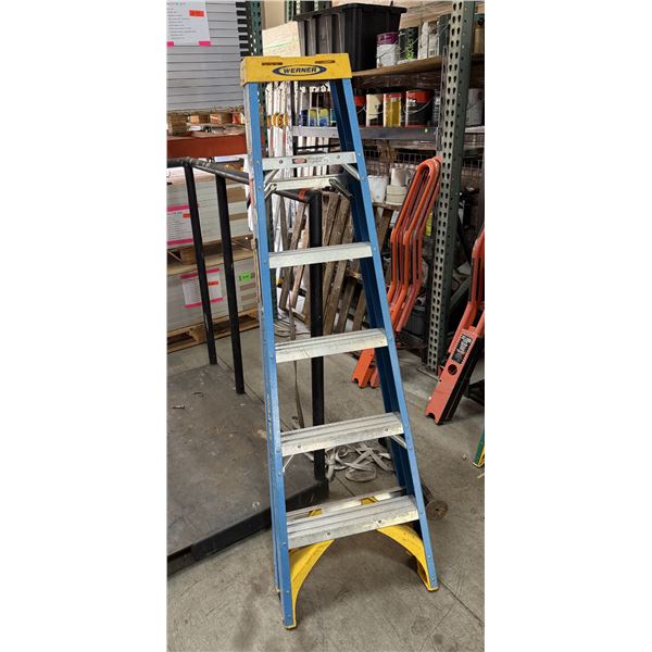 Werner 6006 Advanced Performance Step Ladder 250 Lb Capacity