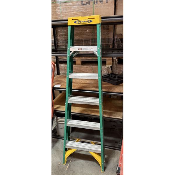 Werner 5906 6' Step Ladder 225 Lb Capacity
