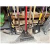 Image 4 : Multiple Landscape Tools: Shovels, Rake, Axes, etc