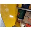Image 8 : Justrite Sure-Grip Flammable Safety Cabinet w/ Contents: Antifreeze, Paint, etc