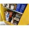 Image 5 : Jamco Flammable Safety Cabinet w/ Contents: Grease, Pesticides, Adhesives, etc