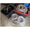 Image 1 : Multiple Coils Everbilt & EZ-FLO Clear Vinyl Tubing, Nozzle, etc