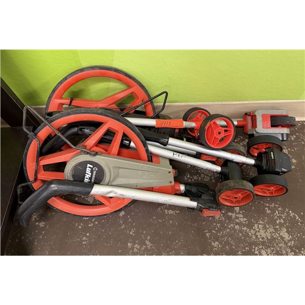 Qty 2 Crescent Lufkin Measuring Wheels