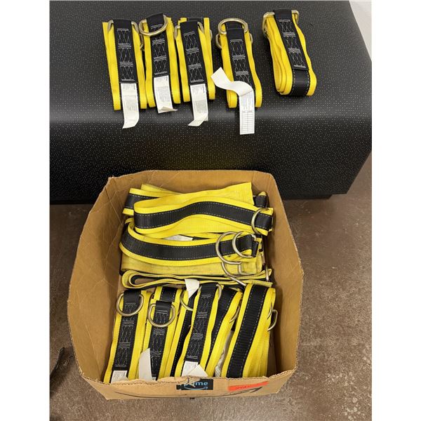 Multiple FallTech Pass-Through Web Anchor Slings