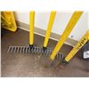 Image 2 : Multiple Landscape Tools w/ Fiberglass Handles: Rakes, Hoe, etc