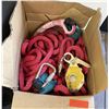 Image 1 : Misc Fall Protection Safety Equipment: Rope, Carabiners, Hardware, etc