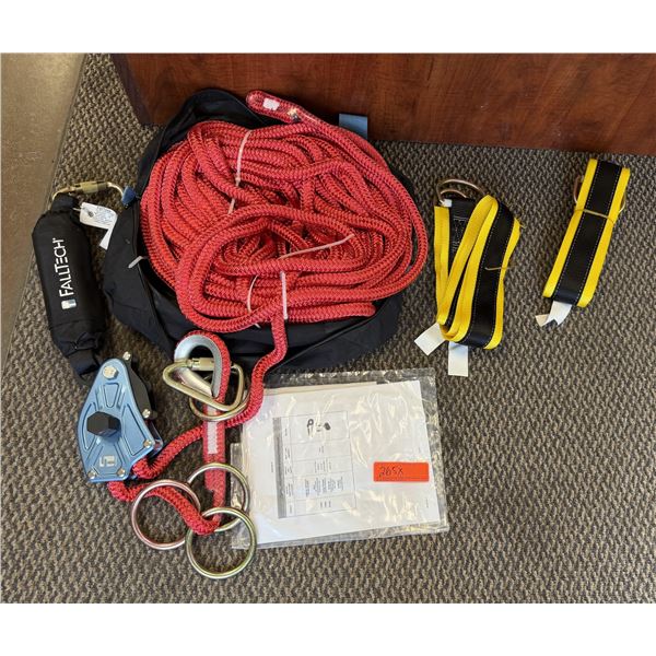 Misc Fall Protection Safety Equipment: Rope, Carabiners, Straps, Hardware, etc