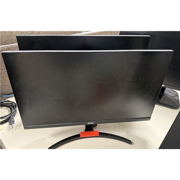 Qty 2 Acer K243Y Computer Monitors