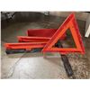 Image 1 : Qty 3 Highway Safety Warning Triangle Kits