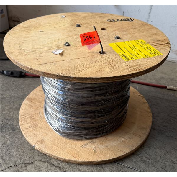 Spool (1100-ft) 10-1C THHN/THWN SOL BC 90C Dry 75C Wet 600V Blk Wire