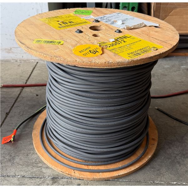 Spool Graybar Electric 10 AWG 10/1C XLPE 2KV Type PV Black Wire