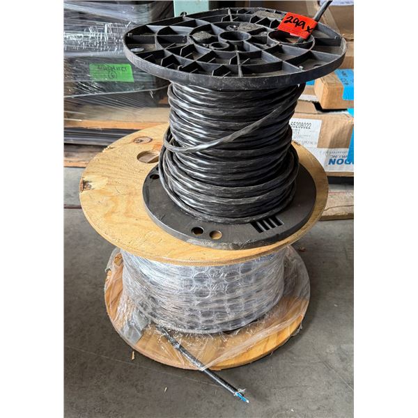 Qty 2 Spools CES Technology Black Wire