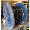 Image 1 : Large Spool Voltage LLC 1000MCM 2kV PV Wire Copper XLPE Black Dry or Wet Wire 54" Dia, 34"W