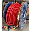 Image 1 : Large Spool Voltage LLC 1000MCM PV Wire Copper XLPE Red Dry or Wet Wire 54" Dia, 31"W