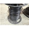 Image 10 : Qty 4 Spools Misc Grey & Black Wire: 18-1P STR, 10 AWG, TWN75 or AWM, etc