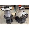 Image 1 : Qty 4 Spools Misc Grey & Black Wire: 18-1P STR, 10 AWG, TWN75 or AWM, etc