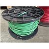 Image 2 : Qty 5 Spools Misc Red & Green Wire: 10/1C (7STR) XHHW-2, 10-1C THHN/THWN, etc