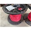 Image 6 : Qty 5 Spools Misc Red & Green Wire: 10/1C (7STR) XHHW-2, 10-1C THHN/THWN, etc