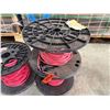Image 8 : Qty 5 Spools Misc Red & Green Wire: 10/1C (7STR) XHHW-2, 10-1C THHN/THWN, etc