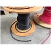 Image 5 : Qty 4 Spools Misc Wire: 4/1C (7STR) XHHW-2, 6AWG 2KV Black, XHHW-2 Blue, etc