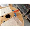 Image 9 : Qty 4 Spools Misc Wire: 4/1C (7STR) XHHW-2, 6AWG 2KV Black, XHHW-2 Blue, etc