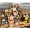 Image 1 : Multiple Boxes Terminals, Fittings, Hex Screws, Nuts, Caps, End Bells, etc