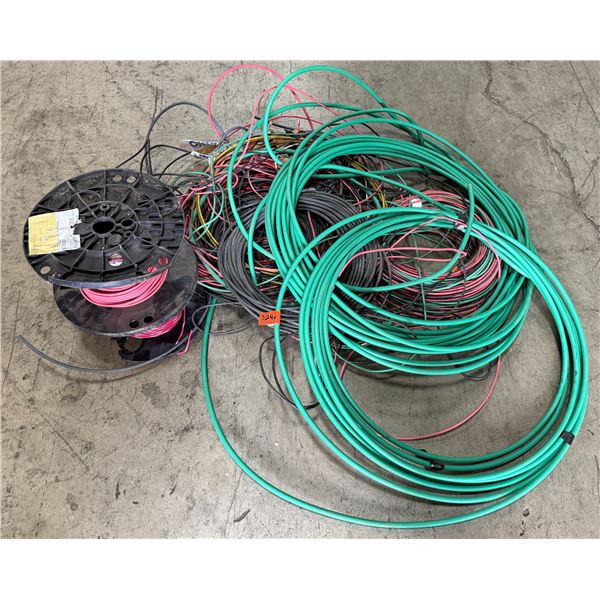 Qty 2 Spools & Multiple Coils Misc Wire