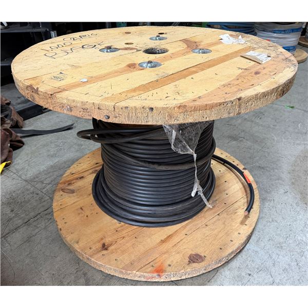 Spool 2 AWG Black Wire