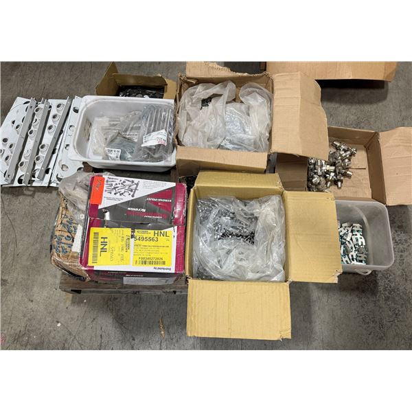 Multiple Boxes Solar Panel Clips, Hilti HAS-R Anchor Rods & Misc Hardware