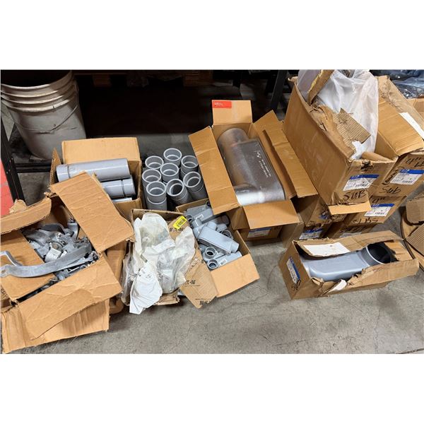 Multiple Boxes PVC Pipe Sections & Fittings, Conduit Bodies, etc, Misc Sizes