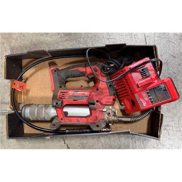 Milwaukee 2640-20 Grease Gun & Charger