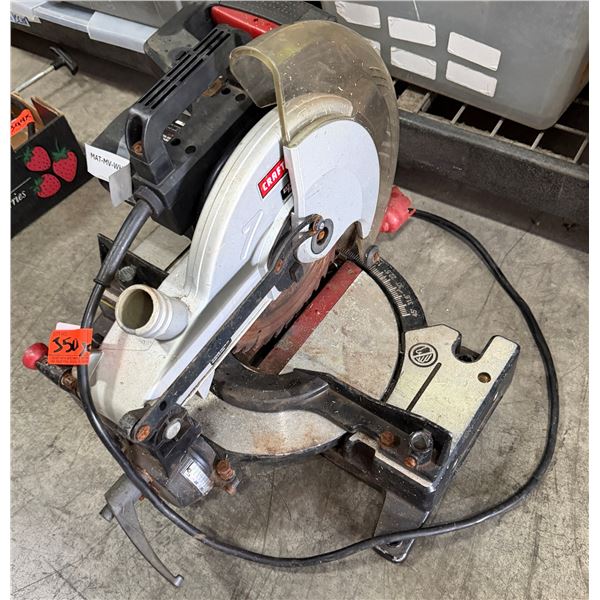 Craftsman 137.212361 Compound Miter Saw w/ Laser Trac