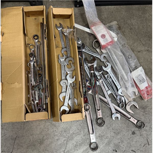 Multiple Combination Wrenches, Misc Sizes