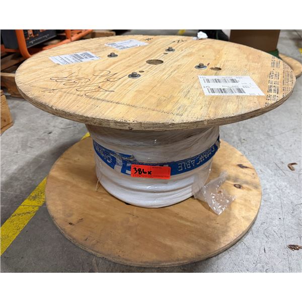 Spool One Source 20/8PR PVC/SP OS/PVC Blk/Wht Wire