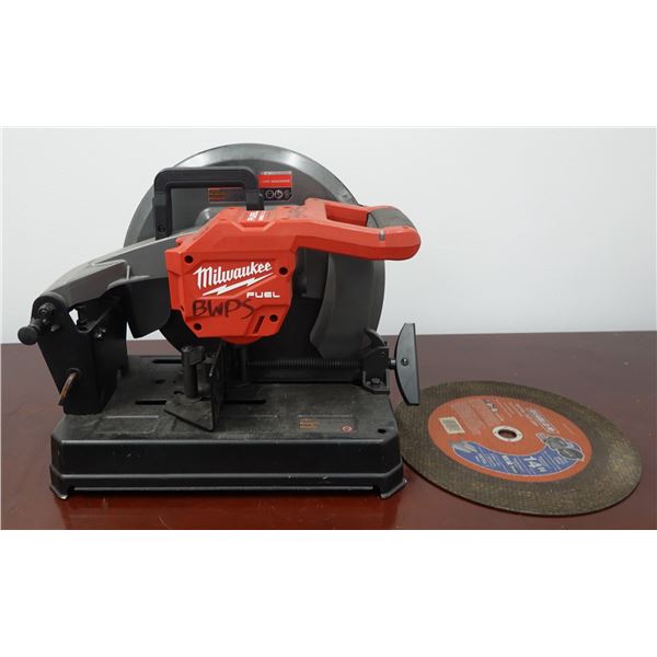 Milwaukee 2990-20 14" Abrasive Cut-Off Machine w/ Diablo Blade