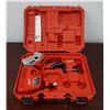 Image 1 : Milwaukee 2470-21 M12 Cordless PVC Plastic Pipe Shear Kit w/ Charger in Hard Case